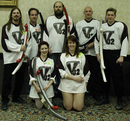 The Vance for Governor Bat'leth Competition Team